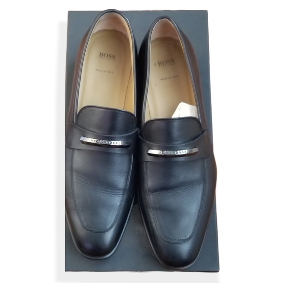 SOLD - Hugo Boss Portland Solid Bit Loafer Size 8.5 - Picture 4 of 8
